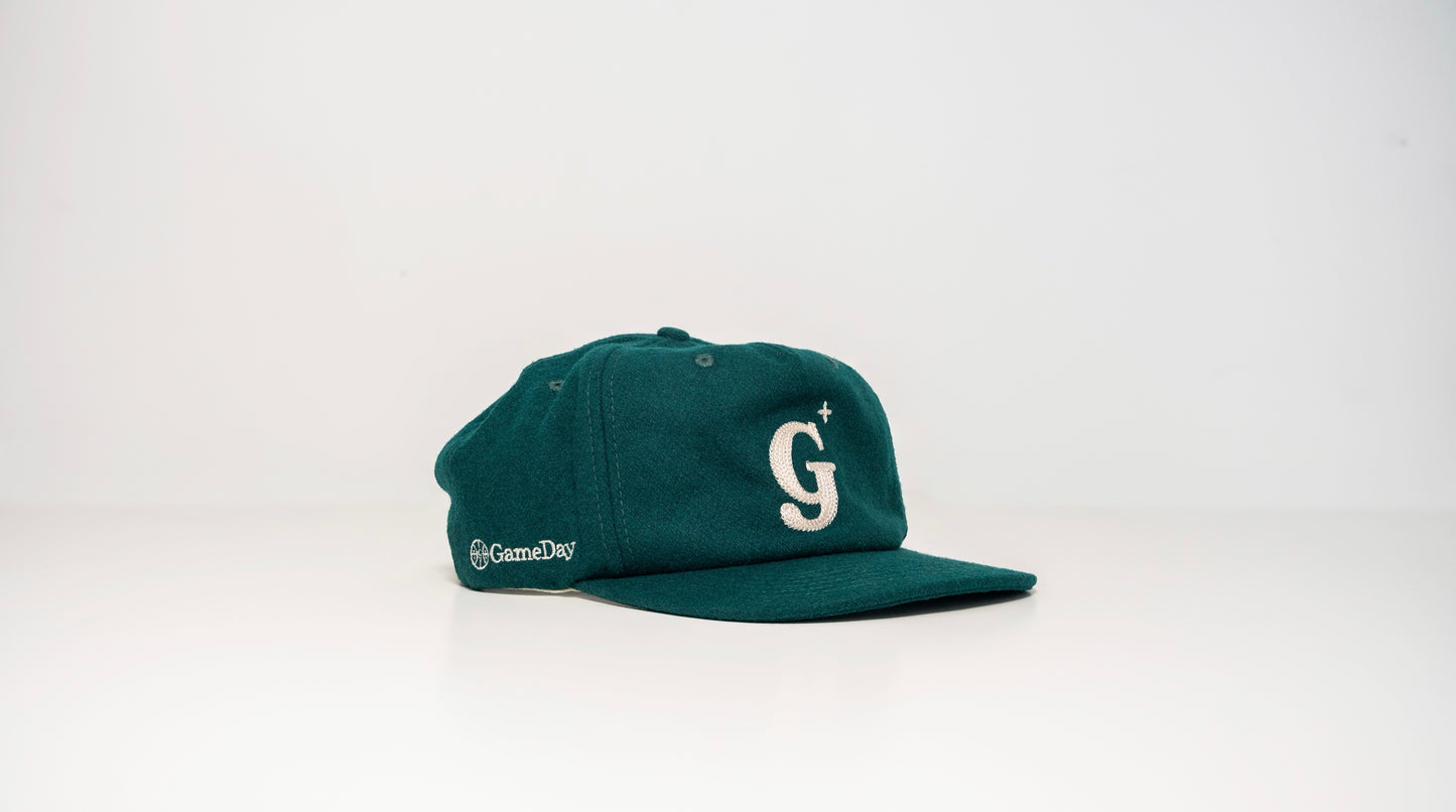GameDay Garment Division Wool Cap - Forest Green